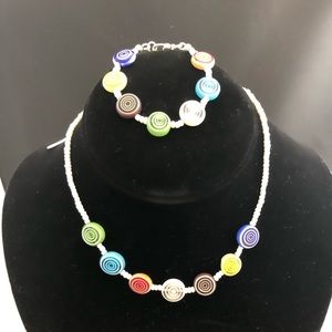 Necklace and bracelet set NWT
